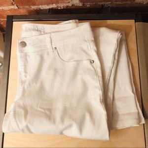 Almost Famous White Skinny Jeans